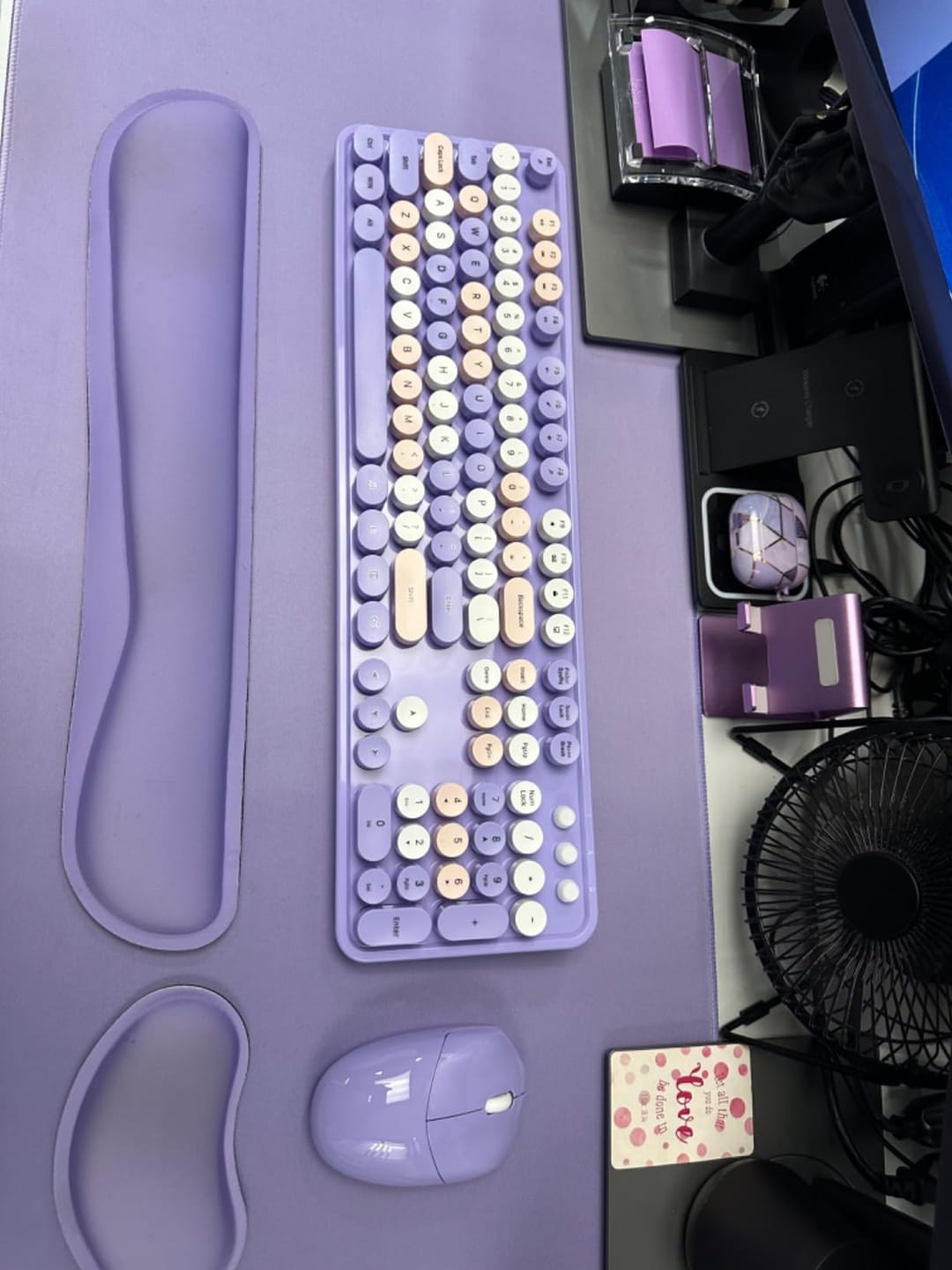 Customer photo review of Mofii Wireless Keyboard and Mouse Combo