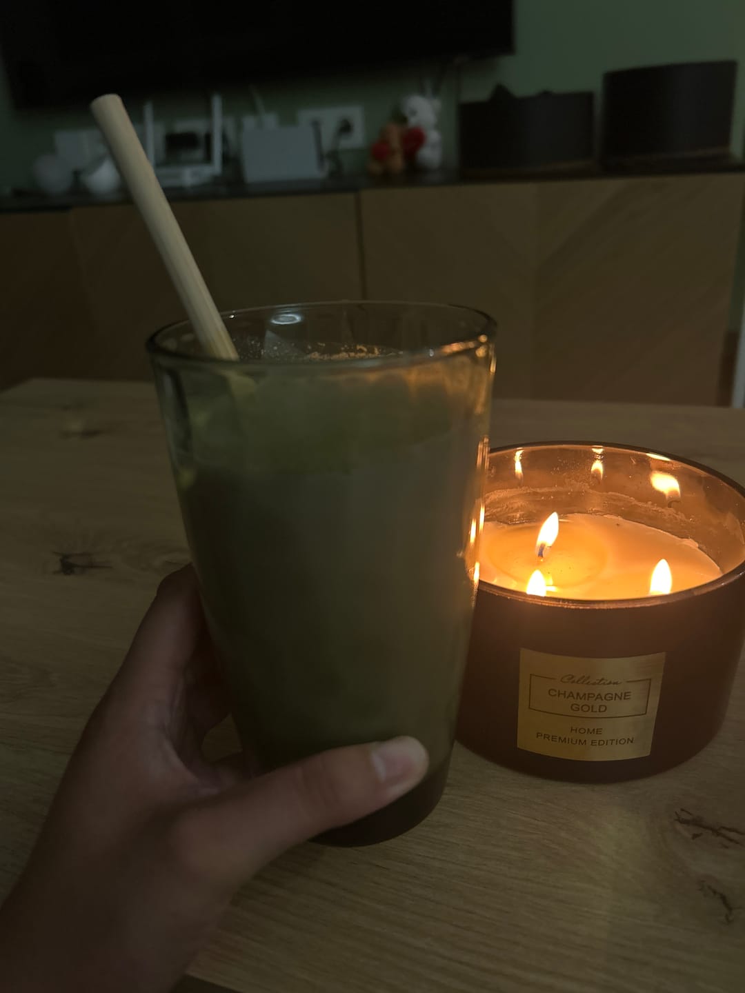 Customer photo review of Té Matcha Premium Arándanos