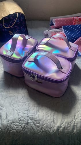 Customer photo review of METTALIC HOLOGRAFICO ROSA