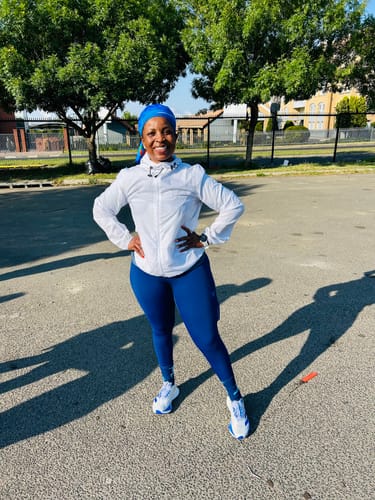 Customer photo review of High Waist Pocket Leggings