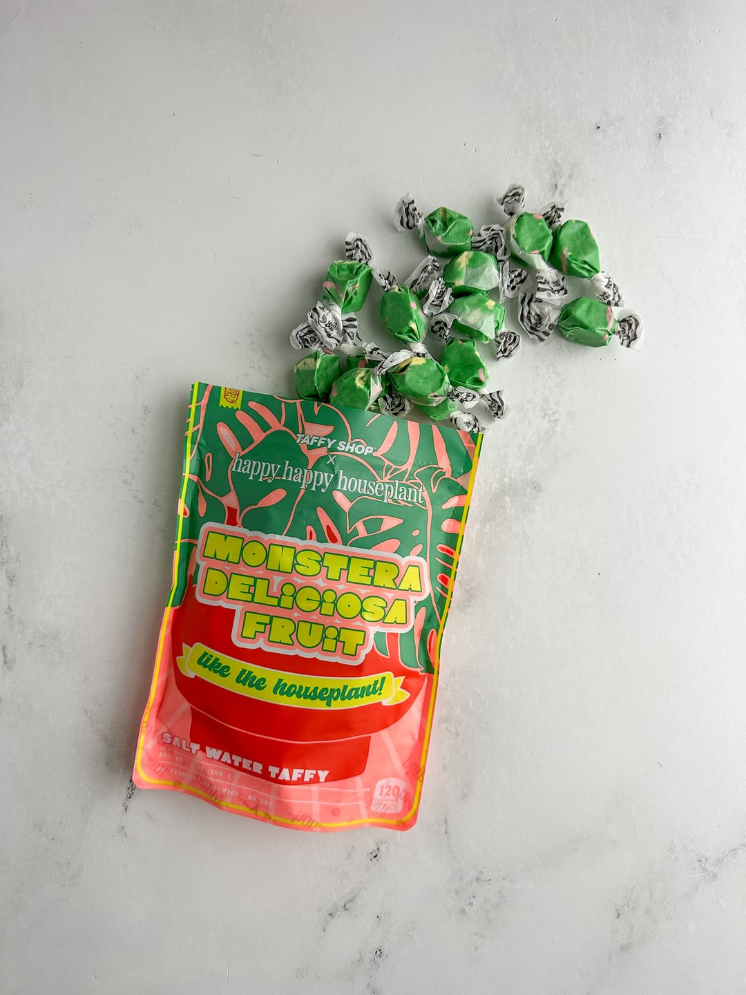 Customer photo review of Monstera Deliciosa Fruit Salt Water Taffy
