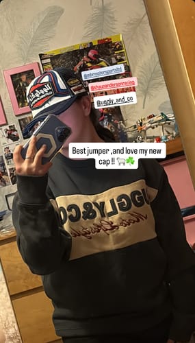 Customer photo review of U&C Stripe Jumper