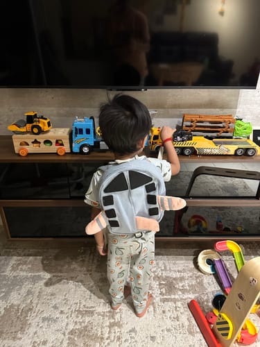 Customer photo review of Lifty The Rocket Toddler Backpack