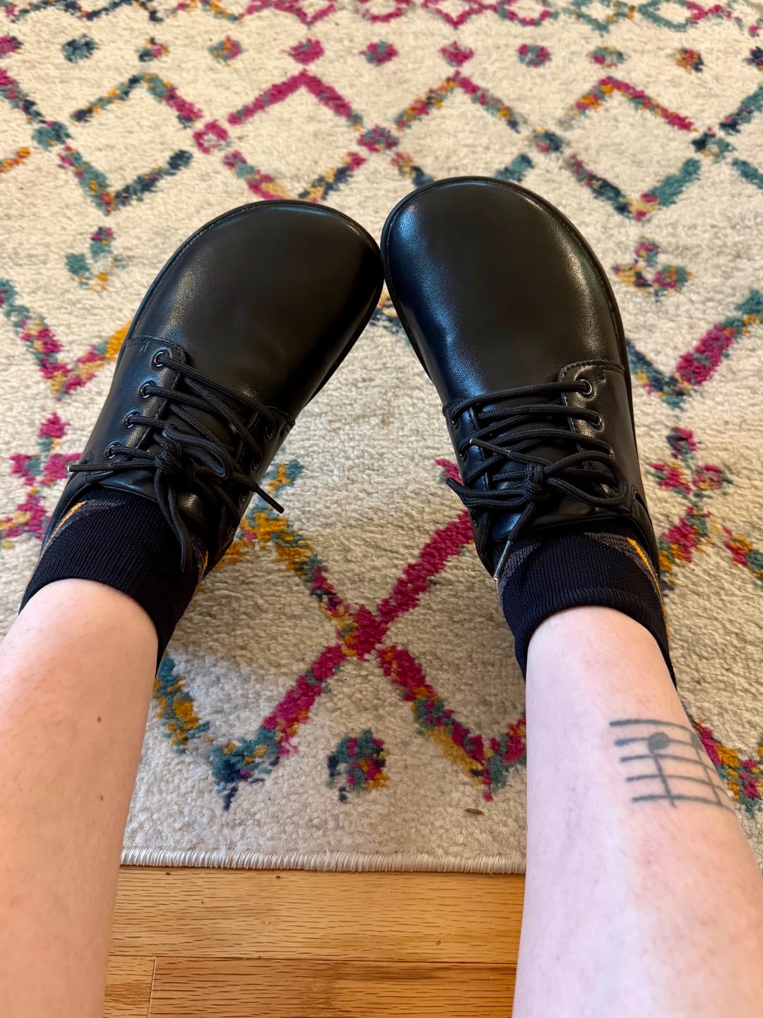 Customer photo review of Noble II - Barefoot Shoes