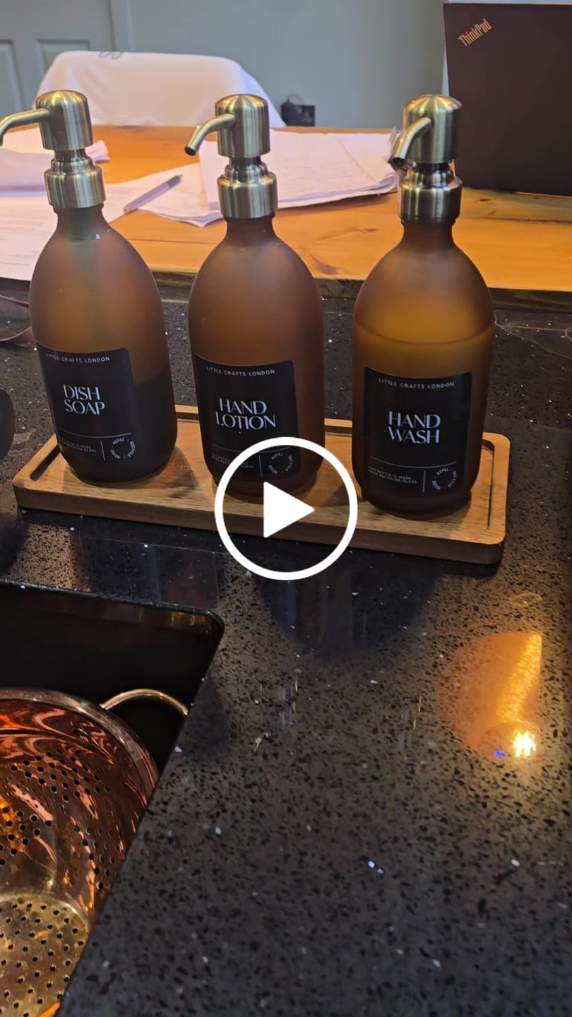 Customer video review of Stainless Steel, Bamboo / Plastic Pumps