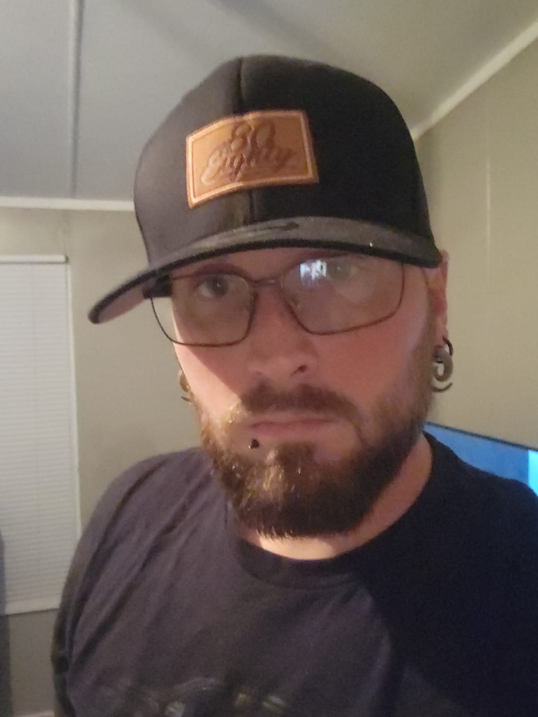 Customer photo review of 80Eighty® Script Black Fitted Hat