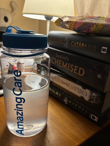 Customer photo review of Botella 600ml Boca Ancha