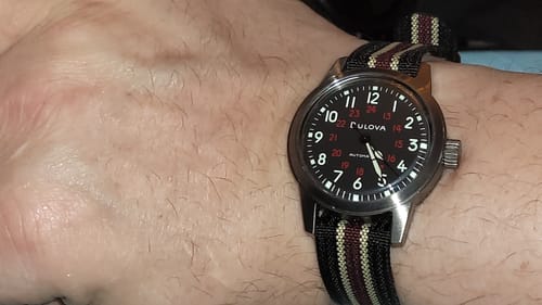 Customer photo review of Ribbed Single-Pass - Black, Tan & Red