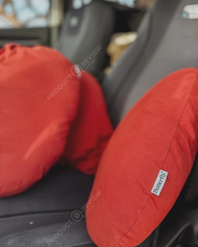 Customer photo review of Butterfly Pillow® Side-Support