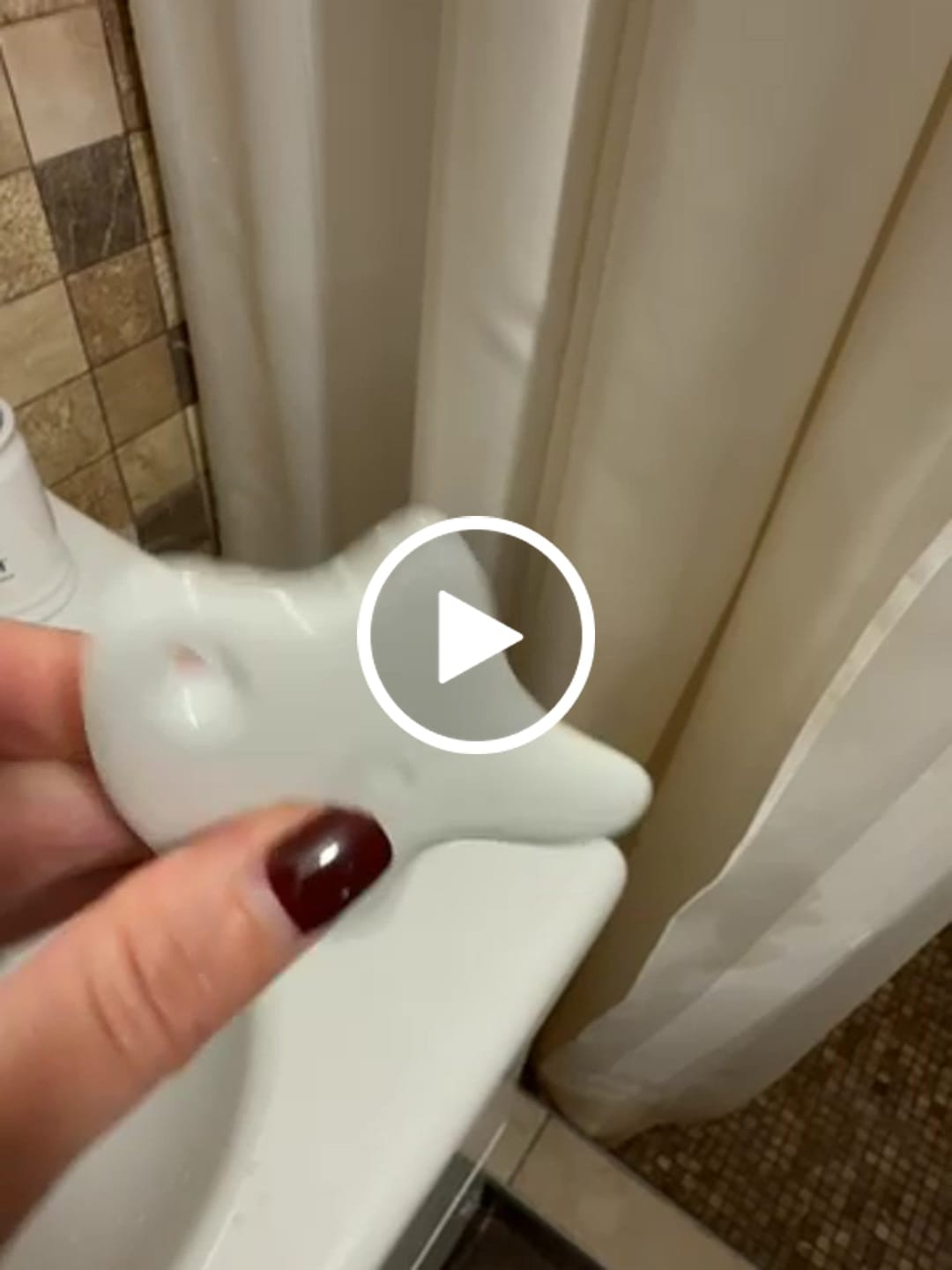 Customer video review of Spa Treatment Porcelain Gua Sha Plate