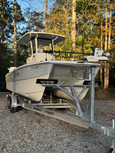 Customer photo review of Sea Swivel XL Trolling Motor Mount
