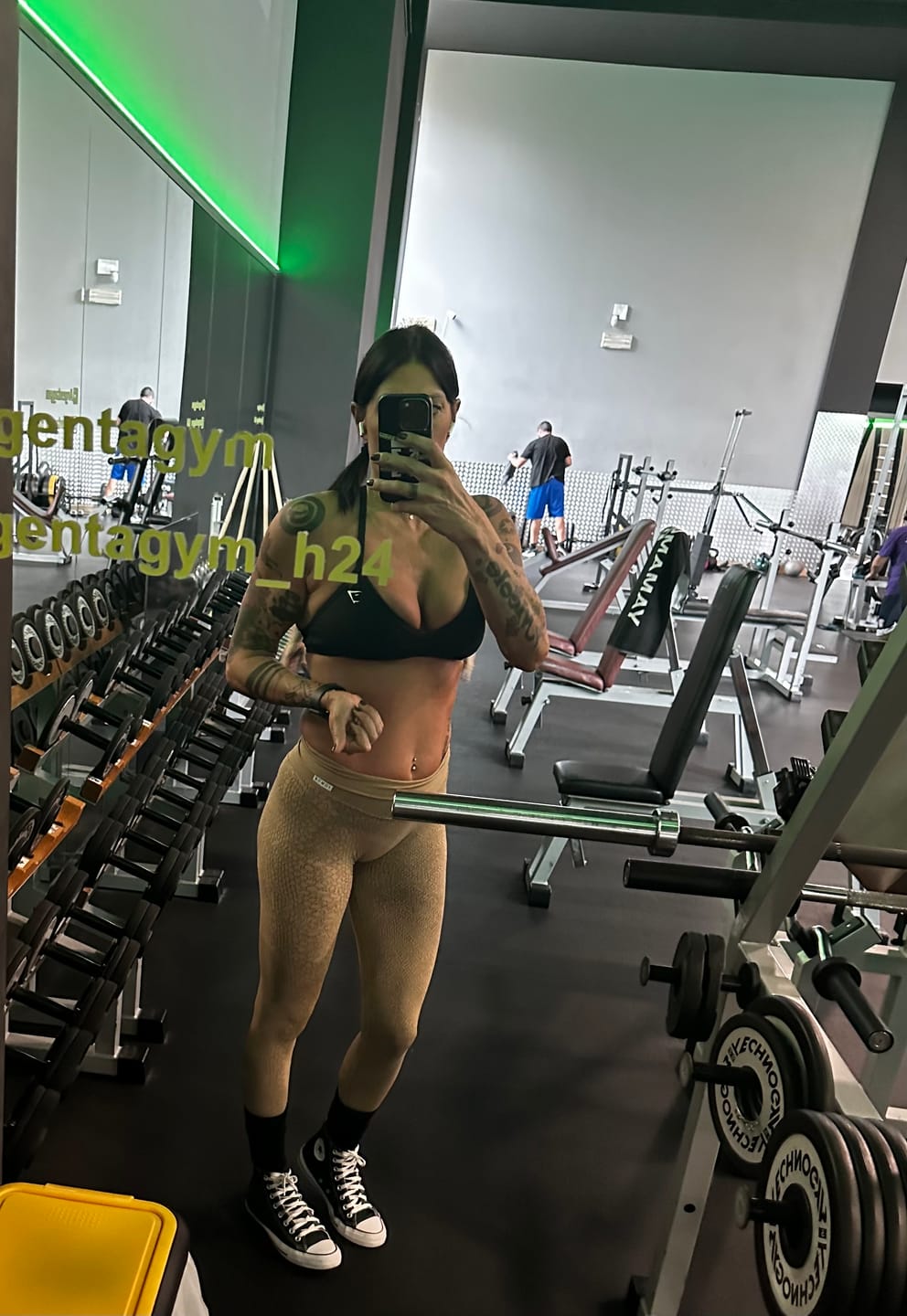 Customer photo review of Leggings Jungle Pitone Roccia