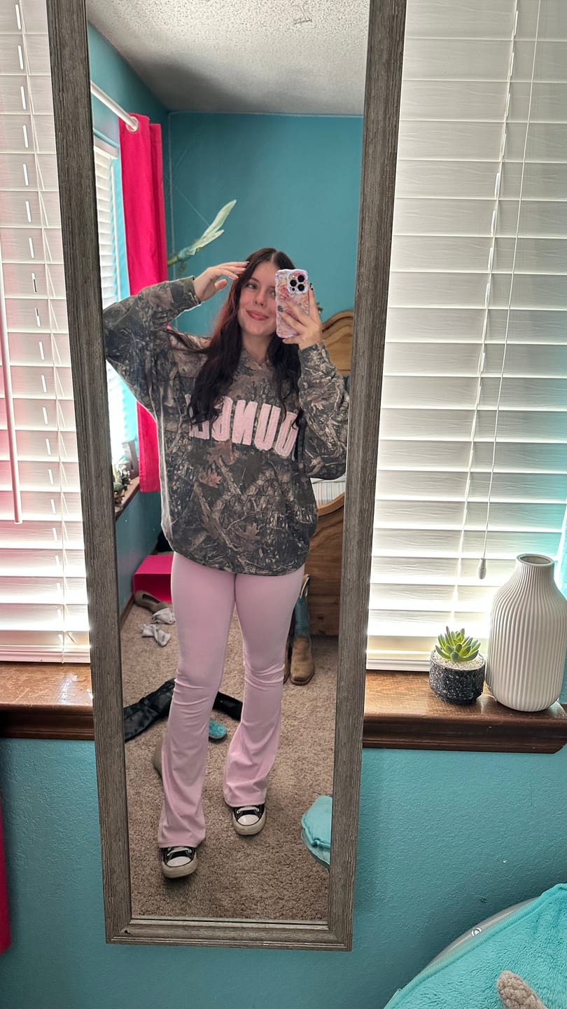 Customer photo review of W282 Flashback Foldover Flares