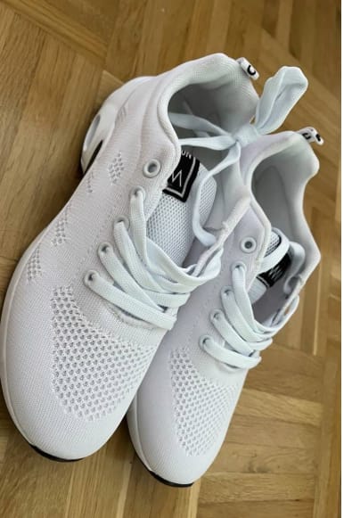 Customer photo review of OrthoCare™ - All-Day Comfort & Pain-Free Orthopedic Shoes