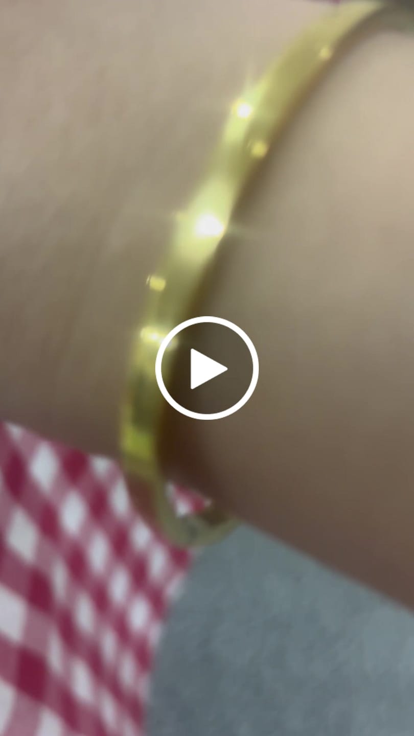 Customer video review of Golden Halo Hoops