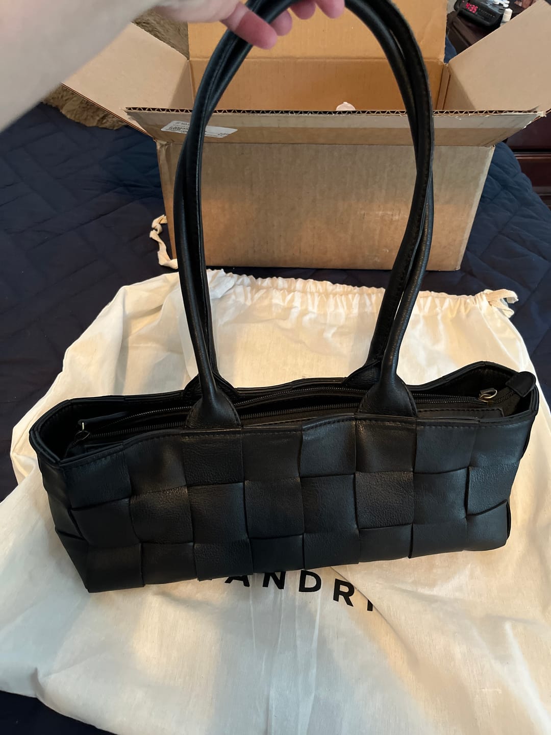 Customer photo review of Woven Rosalie - Black