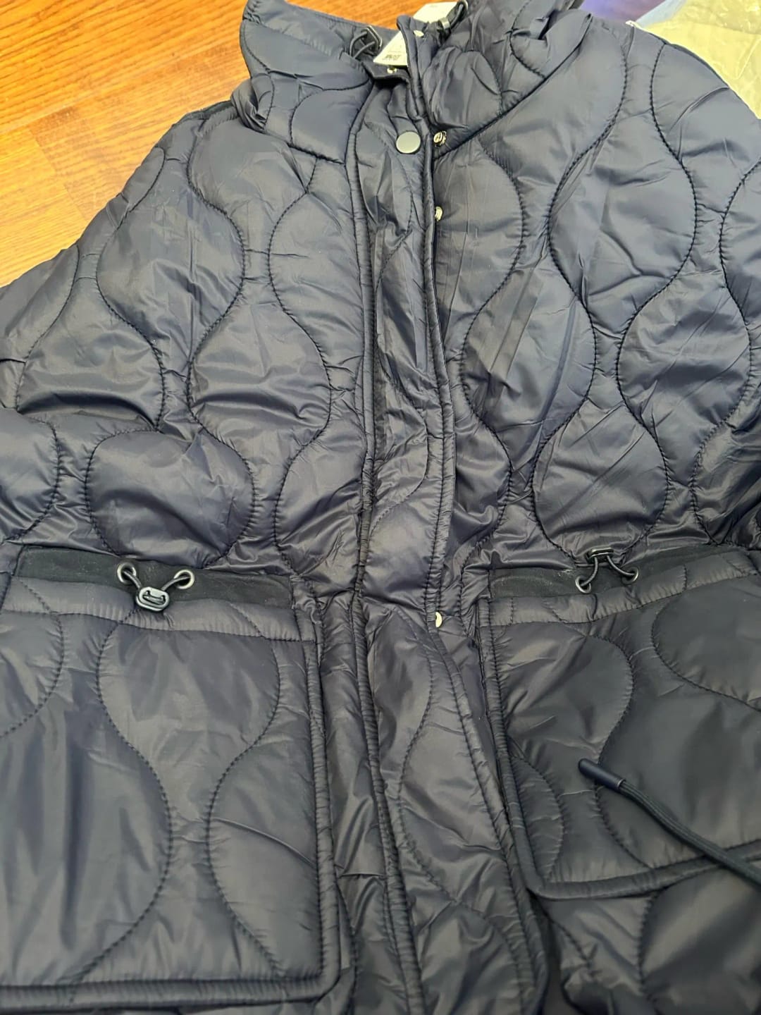 Customer photo review of Alina Stand Collar Cotton Jacket