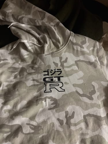 Customer photo review of GT-R GODZILLA (LIMITED EDITION) HEAVY HOODIE