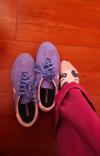 Customer photo review of Zapatilla Converse Run Star Trainer Mujer Azul - Blanco - Suela Gum