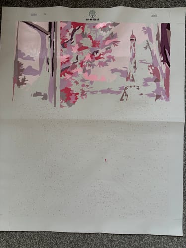 Customer photo review of Dream of Roses | Paint by Numbers