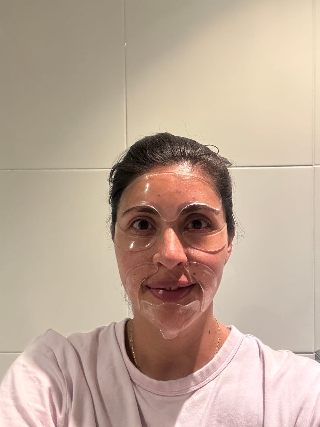 Customer photo review of Full Face Silicone Patch Kit