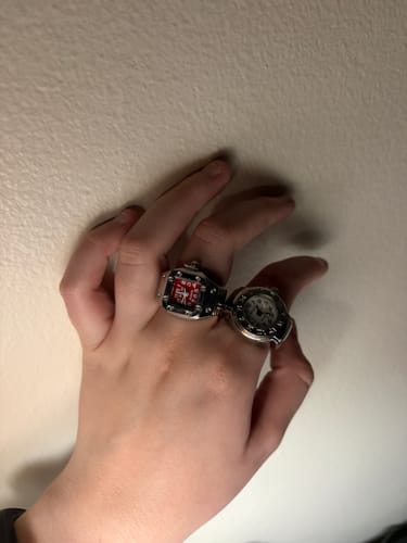 Customer photo review of Roman Watch Ring