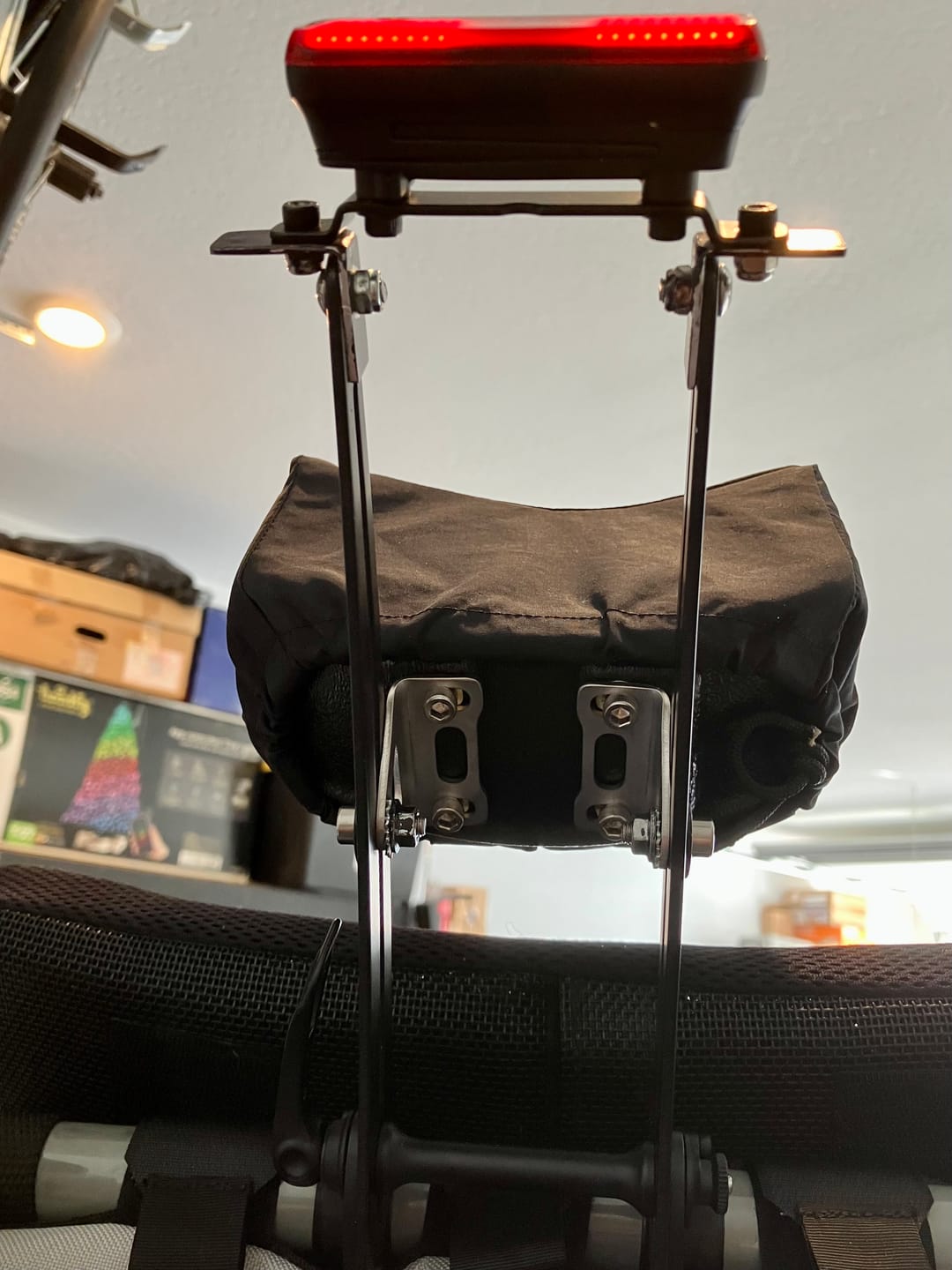 Customer photo review of Catrike Neckrest Conversion Kit