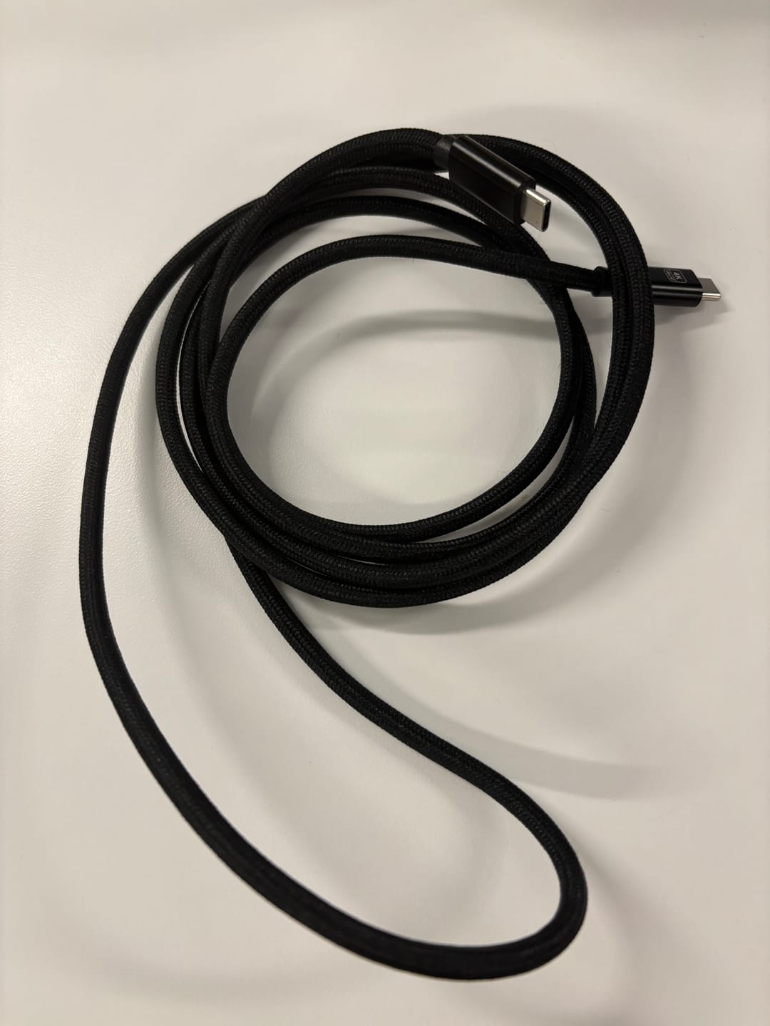 Customer photo review of USB-C Cable Black
