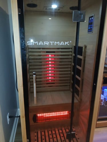 Customer photo review of Smartmak®  120V Indoor Infrared Sauna - Refresh 1 (Delivery in 1-2 Weeks)