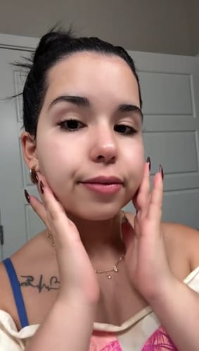 Customer photo review of Amazonian White Clay Mask