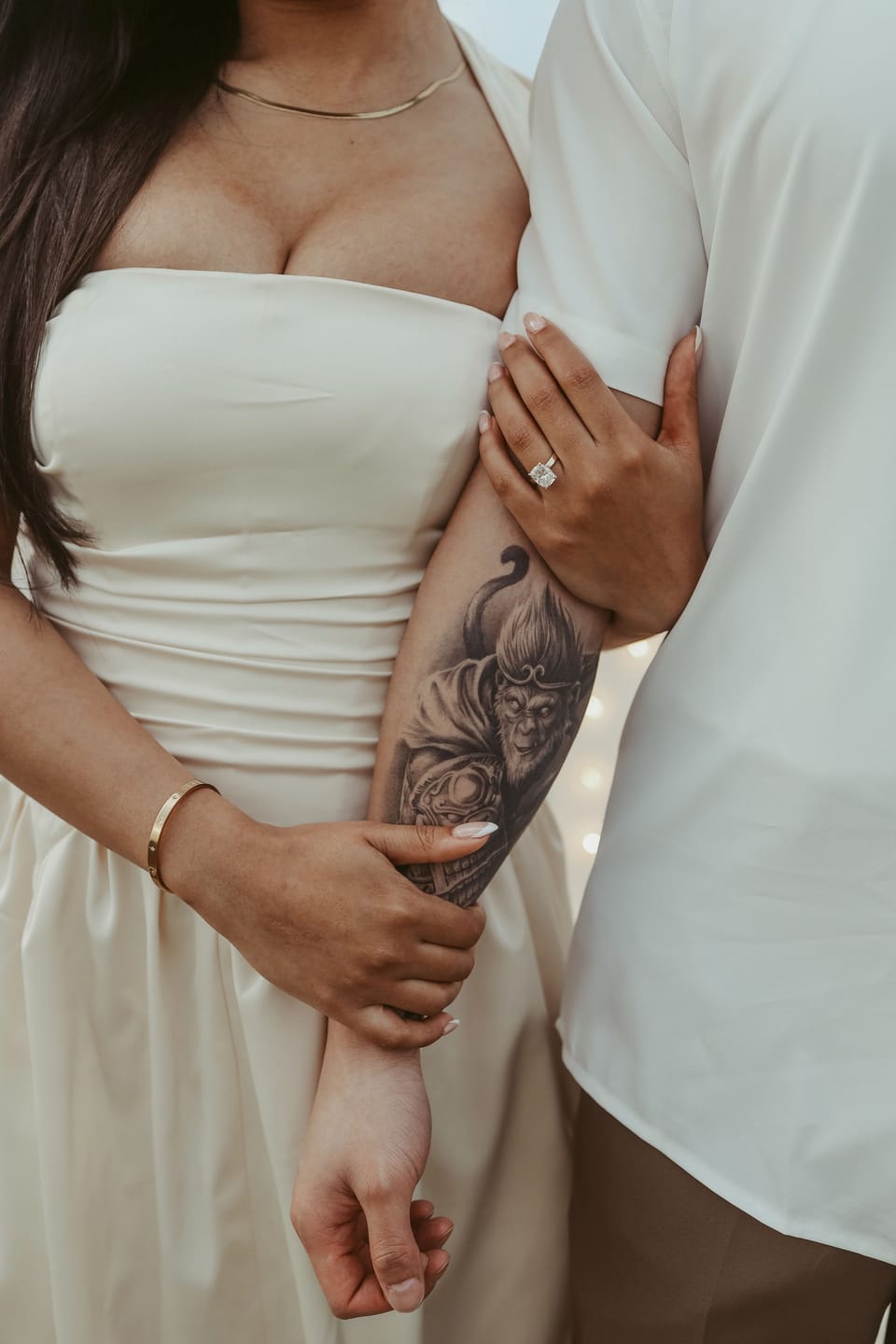 Customer photo review of Byanca Engagement Ring Setting