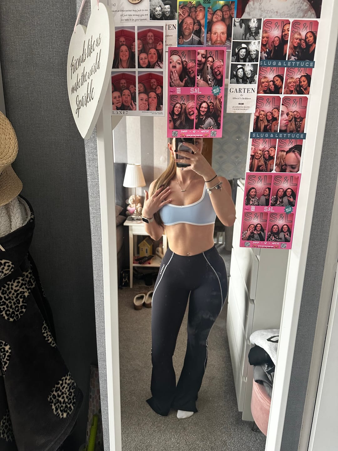 Customer photo review of W285 - Elevate flare leggings