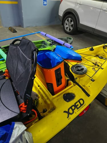 Customer photo review of Mochila Cooler 20 Lts Waterprof Drysave