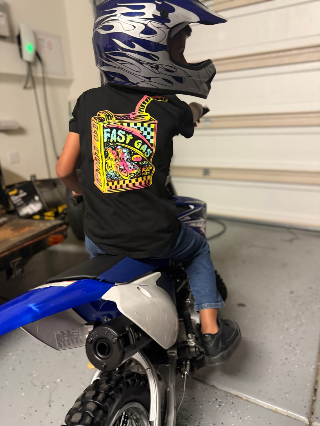Customer photo review of Fast Gas T-Shirt