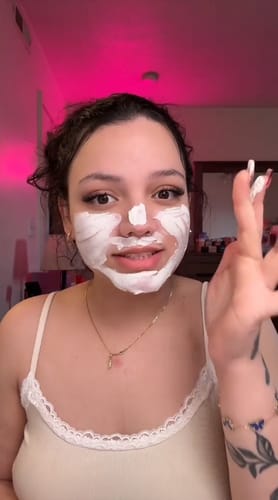 Customer photo review of Amazonian White Clay Mask