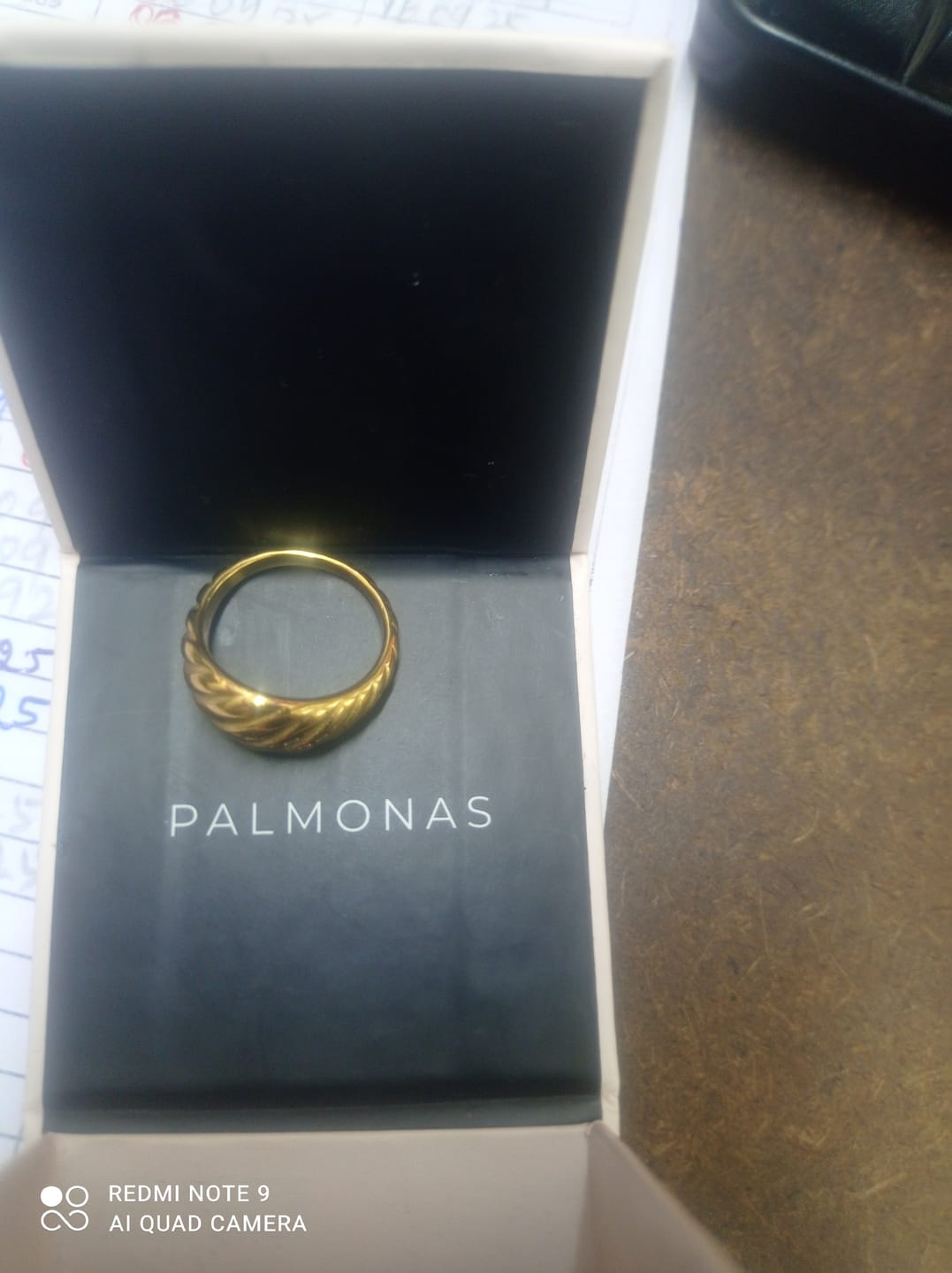 Customer photo review of Greenstone Enigma Ring