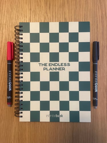 Customer photo review of Infinitebook Planner A5 Grid