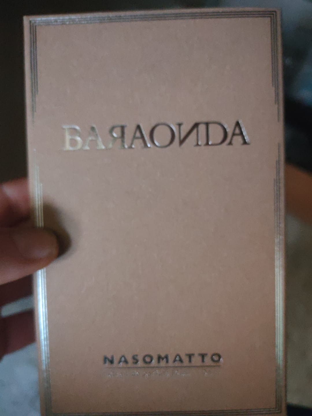 Customer photo review of NASOMATTO - BARAONDA