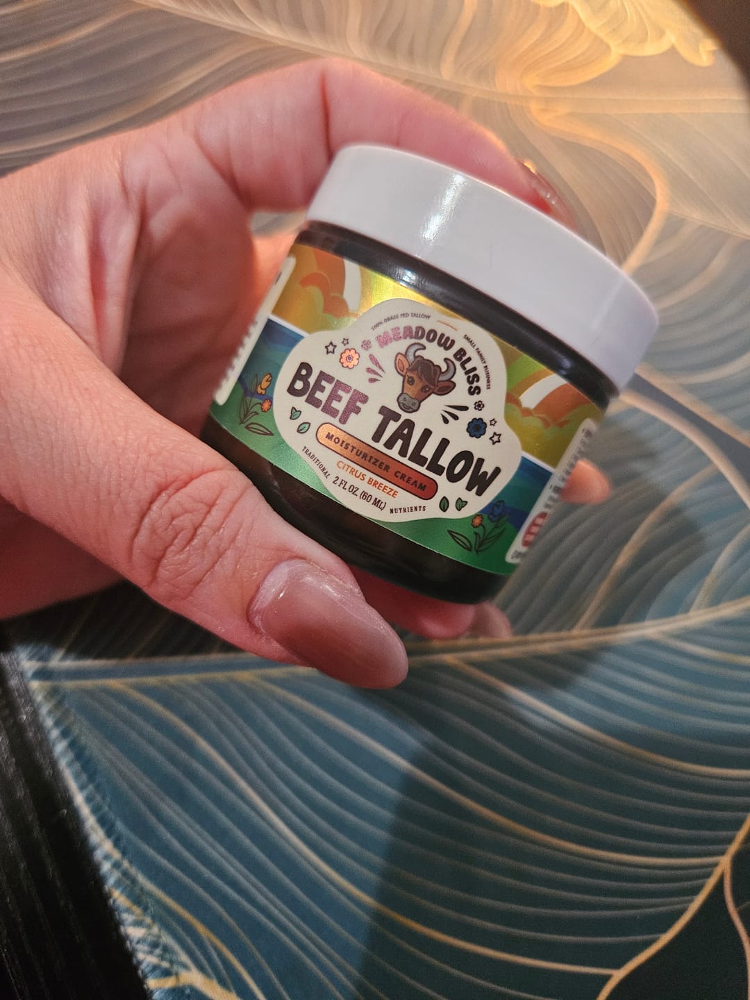 Customer photo review of Meadow Bliss Beef Tallow