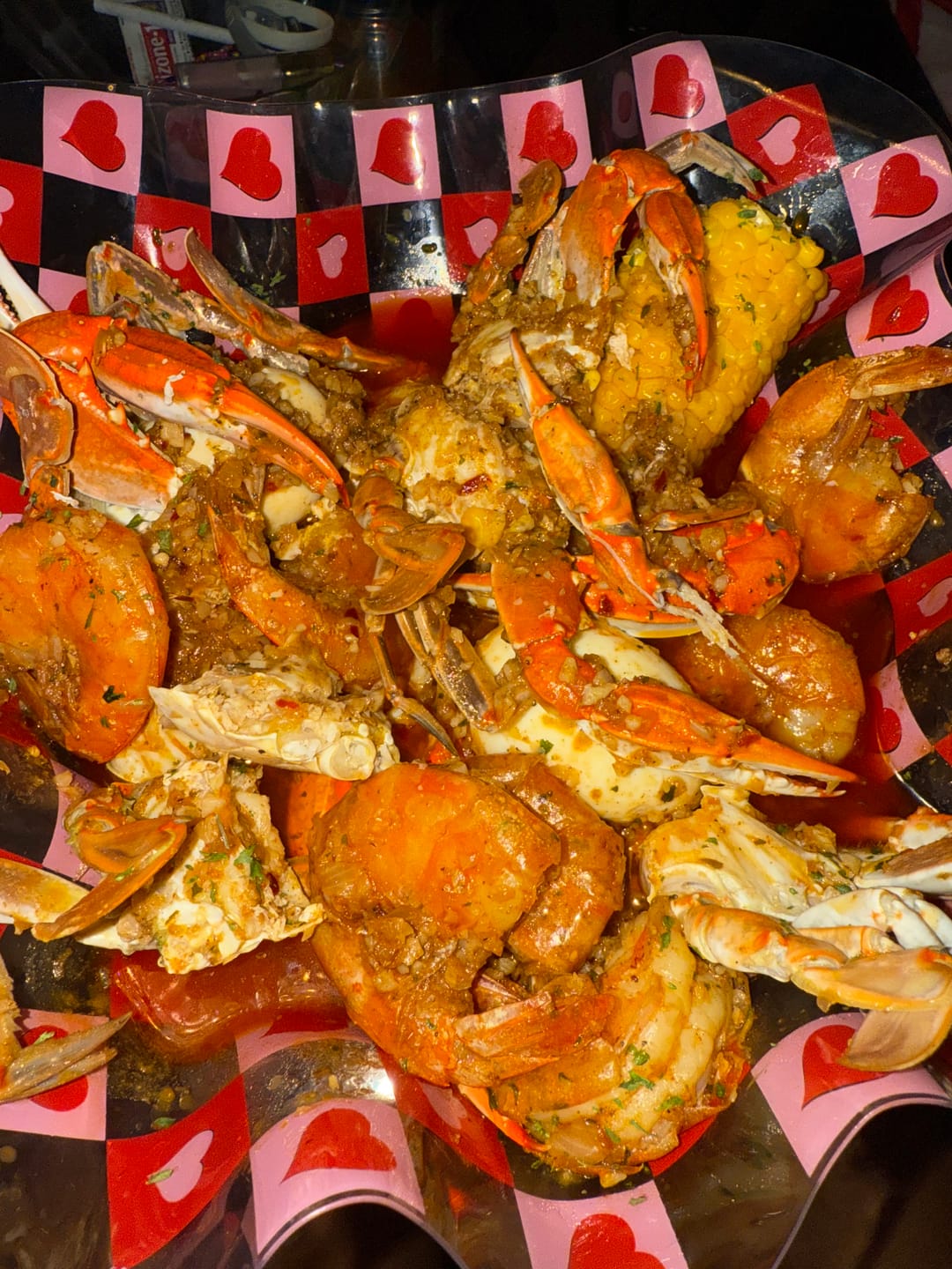 Customer photo review of Jazzyjs cajun seafood seasoning Mild