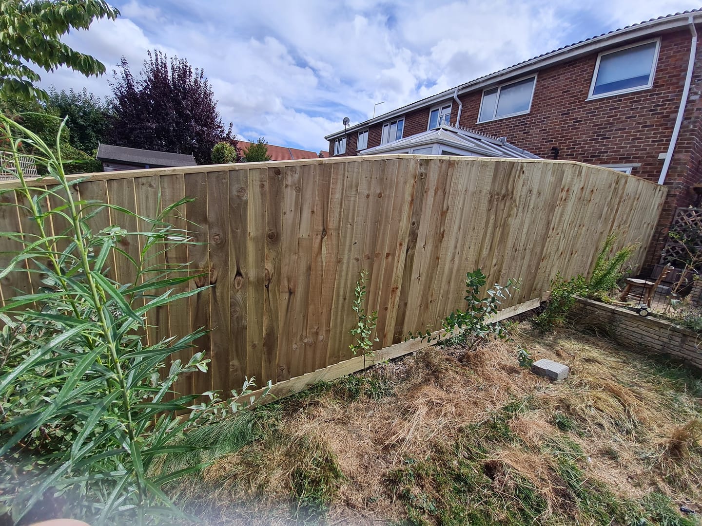 Customer photo review of Timber Frame & Landscaping Screws – Wafer Head, Green Exterior | Multiple Sizes Available
