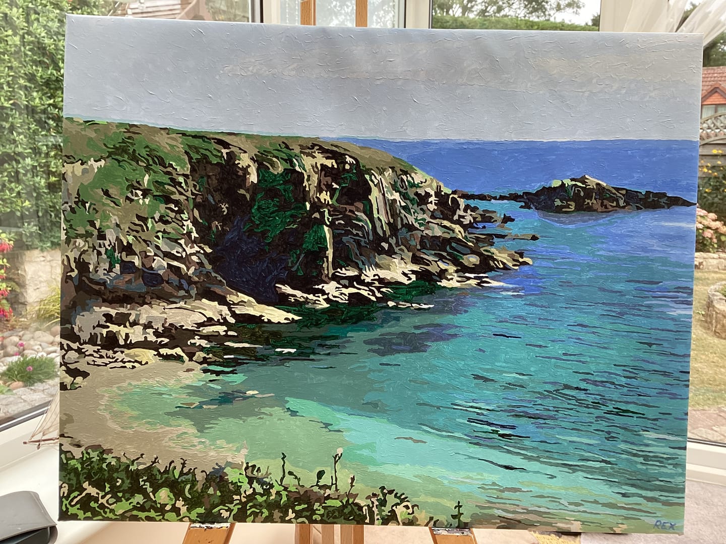 Customer photo review of Custom Paint By Numbers
