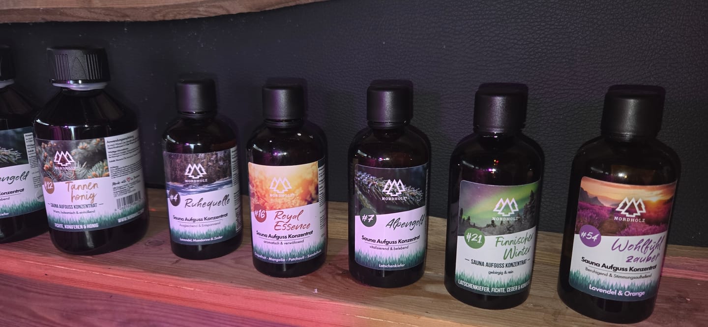 Customer photo review of Sauna Aufguss Konzentrat #21 Finnischer Winter