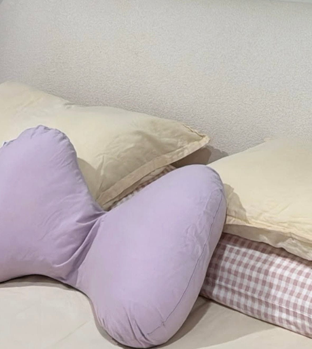 Customer photo review of Butterfly Pillow® Side-Support