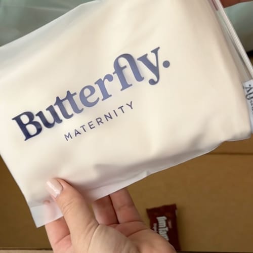 Customer photo review of Butterfly Pillow® Side-Support
