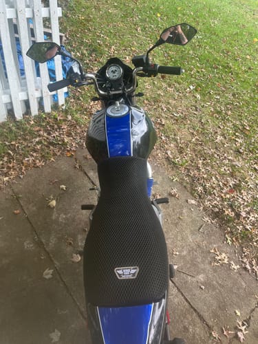 Customer photo review of Wind Rider Seat Cover