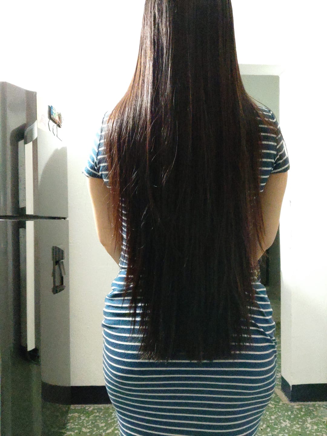 Customer photo review of 🔥 Caja Rosa de Reconstrucción Capilar y Anti-Frizz