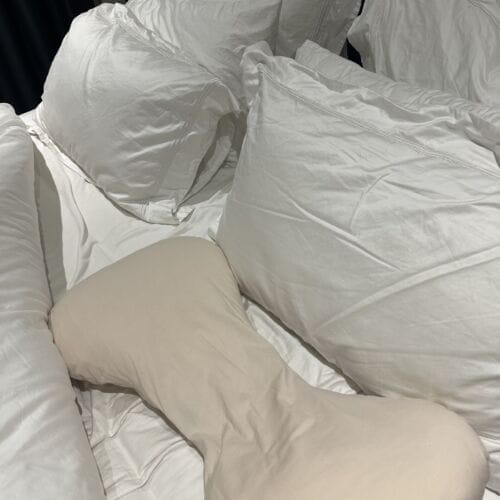 Customer photo review of Butterfly Pillow® Side-Support