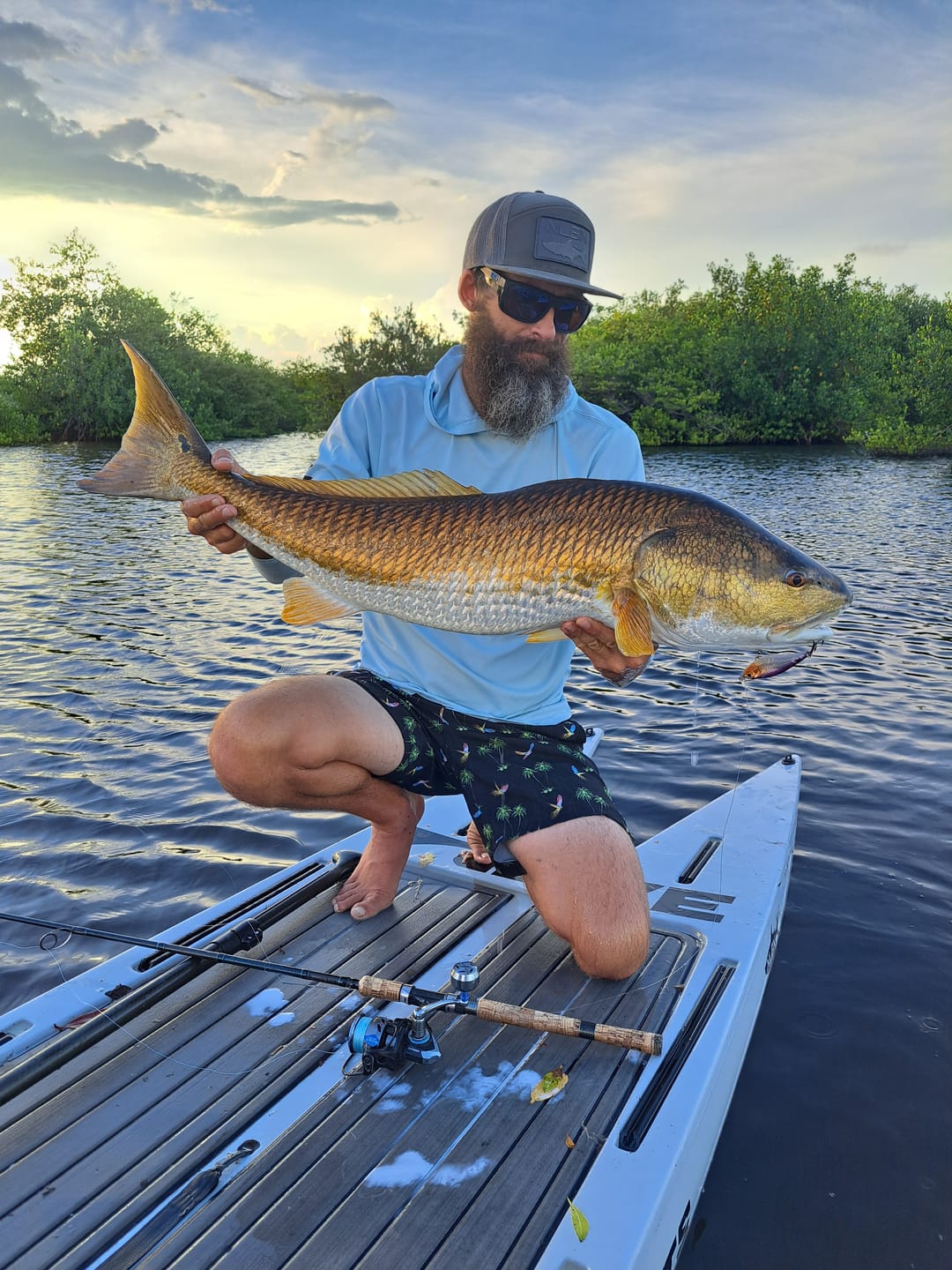 Customer photo review of Carbon Shield III Spinning Rod