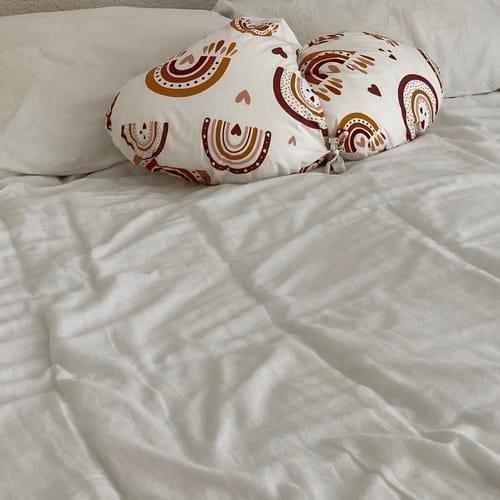 Customer photo review of Butterfly Pillow® Side-Support